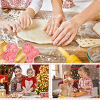 BESEK Valentine's Day Cookie Cutters: With Plunger Stamps Set, 8pcs 3D Embossing Cutters For Biscuit Fondant Cheese Baking Molds - Image 5