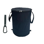 Collapsible Trash can with lid, Foldable Camping Trash can, Pop-up Trash can by Unknown