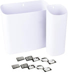 JS Jackson Supplies White Lint Bin by JSJACKSONSUPPLIES