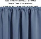 RYB HOME Short Blackout Curtains - Image 5