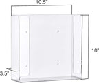 Amazing Abby Acrylic Glove Box Holder, Wall-Mounted Glove Dispenser, Floating - Image 5