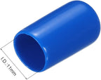uxcell 20pcs Rubber End Caps 11mm ID Vinyl PVC Round Tube Bolt Cap Cover Screw - Image 3
