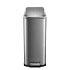 13.2 Gallon / 50L Kitchen Trash Can, Slim Stainless Steel Garbage Can - Image 2
