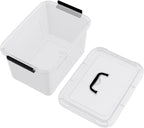 10.5 L Clear Latch Storage Bin - Image 7