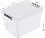 Zopnny 70 Qt Large Plastic Storage Box - Image 2