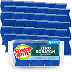Scotch-Brite Zero Scratch Non-Scratch Scrub Sponges, 36 Pack