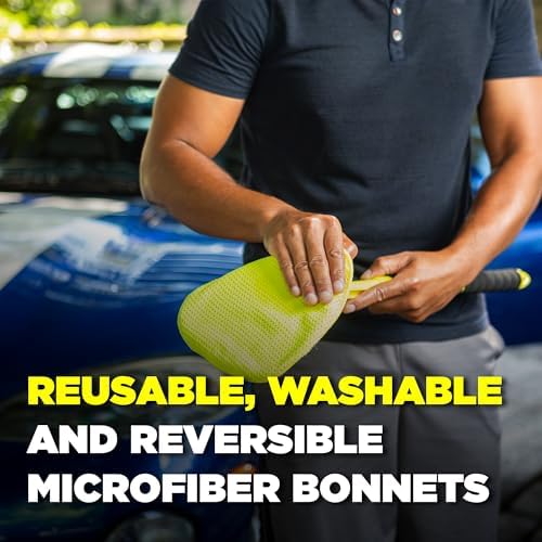 Invisible Glass Reach & Clean Windshield Cleaner Tool, 95160 (Pack of 4)