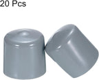 uxcell 20pcs Rubber End Caps 29mm ID Vinyl PVC Round Tube Bolt Cap Cover Screw - Image 2