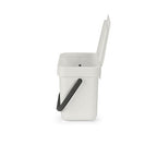 Brabantia Sort & Go Food Trash Can Small Countertop Kitchen Compost Caddy - Image 4