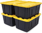 CX Black & Yellow, Shelving Unit and Heavy Duty Storage Containers, Extremely - Image 4