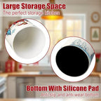 pinata Christmas Kitchen Decor, Christmas Snowman Ceramic Utensils Holder