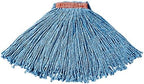 Rubbermaid Commercial Products Premium Cut-End Wet Mop Head, Blue, 16 oz