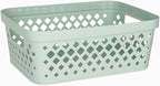 Glad Plastic Storage Basket Set, Value Pack of 6 | Open Storage Bins - Image 2