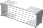 MyGift Metal Tabletop Folded Hand Towel Holder, Modern Silver Tone Commercial - Image 6