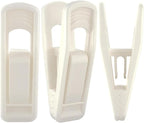 Hanger Clips Perfect for Velvet Hangers, Strong Plastic Clips Pant Skirt Hanger by TOFIIGREM