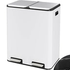 Arlopu 16Gal Dual Trash Can w/2 Built-in Box by Arlopu