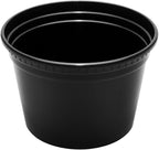 Karat [16oz - 240 ct Black PP Injection Molded Round Deli Containers - Image 8