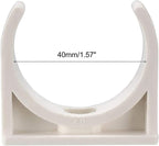 30 Pcs U-Shaped PVC Water Pipe Clamps, U-Shaped Buckles Fit - Image 3