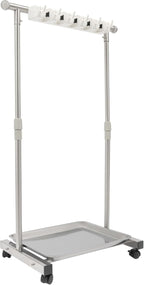 Broom Mop Holder, Movable Put Wet Mops Broom Floor Standing Cleaning Tool Rack - Image 6