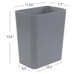 3-Pack 4.5 Gallon Trash Can - Image 2