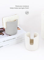 Diatomite Sponge Holder, Dish Sponge Stand - Image 7
