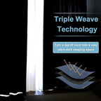 RYB HOME Small Window Curtains Blackout - Image 7