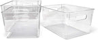 Isaac Jacobs 3-Pack Large Clear Storage Bins - Image 5