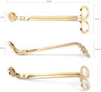 AIM & GGKK Candle Snuffer Gold Copper Trimmer Wick Antique Brass Candle Wick - Image 2