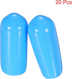 uxcell 20pcs Rubber End Caps 6mm ID Vinyl PVC Round Tube Bolt Cap Cover Screw - Image 2