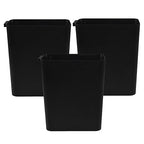 Zopnny 3 Pack 4.5 Gallon Plastic Waste Container, Trash Can Wastebasket - Image 5