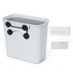 Skyflame Magnetic Hanging Trash Can, 2.1 Gallon Plastic Garbage Container by Skyflame