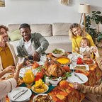 Kochorie 100 Ft x 54 Inch Fall Leaf Tablecloth Roll with Cutter Box Disposable Fall Thanksgiving Plastic Table Cover Backdrop Cut to Size Maple Leaves Table Cloth Roll for Autumn Party Decorations