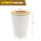 White Trash Can for Bedroom - Image 3