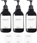 3 Pack of Shampoo and Conditioner Bottles by Gails+Willing