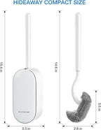 Bathroom Toilet Brush, OSCIOSS Toilet Cleaner Brush - Image 8