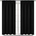 BGment Rod Pocket Blackout Curtains 48 Inches Length by BGment