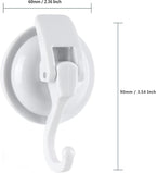Heavy Duty Suction Cup Hooks for Shower, Bathroom Robe - Image 2