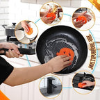 Umigy 12 Pcs Halloween Cute Sponges Ghost Bat Pumpkin Cat Non Scratch Dish