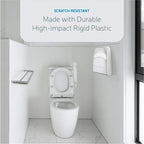 EZbrnd Wall Mount Half-Fold Toilet Seat Cover Dispenser - Image 6