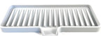 Happitasa Silicone Soap Dish Tray and Sponge Holder by Happitasa