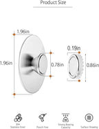 2Pcs Magnetic Soap Savers for Bar Soap, Stainless Steel Soap Holder for Shower - Image 2