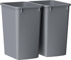 ROOMTEC 35QT Kitchen Trash Can, Lightweight and Sturdy Slim Trash Can, by ROOMTEC