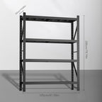 Storage Shelves Heavy Duty, Metal Garage Shelving Units, 4 Tier Storage Rack - Image 2