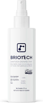 BRIOTECH Sanitizer Disinfectant Hypochlorous Spray, Kill 99.99% of Viruses & by BRIOTECHUSA