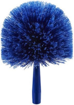 Sparta Round Duster Head, Soft Flagged Bristles, 9 Inch, Blue, 12-Pack