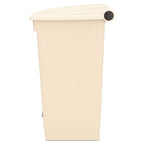Rubbermaid Commercial Products Step-On Lid Trash Can, Hands-Free Sanitary Use - Image 2