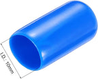 uxcell 20pcs Rubber End Caps 10mm ID Vinyl PVC Round Tube Bolt Cap Cover Screw - Image 3