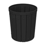 42 Gallon Slatted Circle 100% Recycled Plastic Commercial Outdoor and Indoor - Image 5