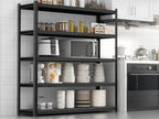 72" H Garage Shelving 2000LBS Heavy Duty Storage Shelves Adjustable 5 Tier - Image 7