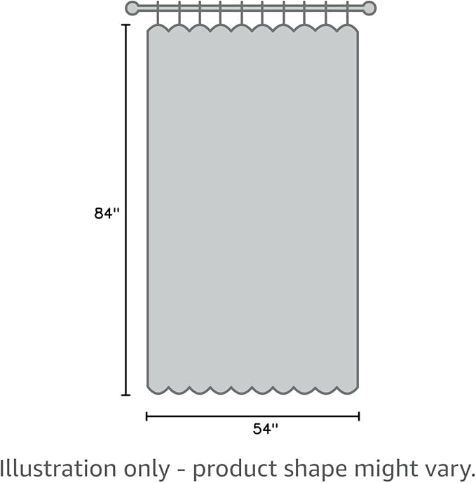 Tollpiz Sheer Curtains Linen Textured Bedroom Curtain Sheers Light Filtering - Image 8